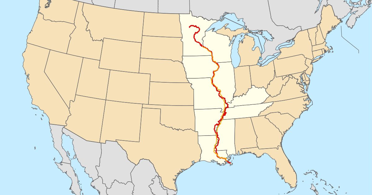 States east of the mississippi river quiz