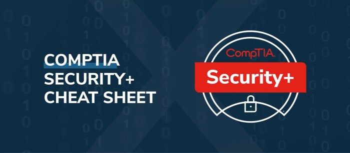 Comptia security plus cheat sheet