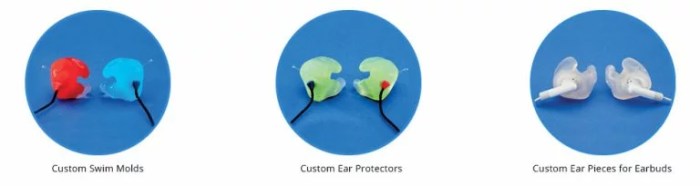 Hearing aid molds vs domes